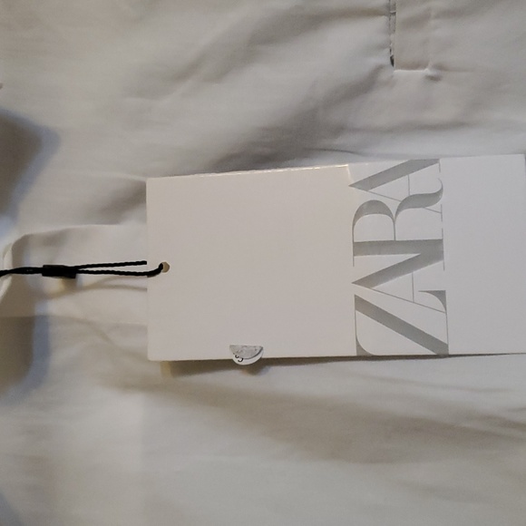 Zara crop button down shirt - Picture 8 of 8